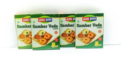 AM PM Instant Vada/Medu Vada South Indian Breakfast Ready Mix Combo Pack of 4 800 g