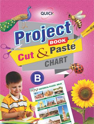 Quick PROJECT BOOK B - Book For Art & Craft Activity Projects With Lots Of Pictures For 2-5 Year Old Children