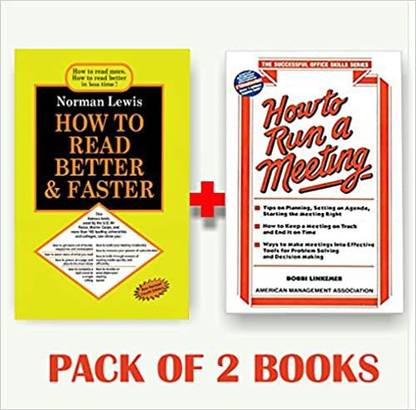 How To Read Better & Faster + How To Run A Meeting