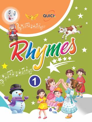 Quick RHYMES - 1 - Book To Learn English Rhymes & Poems For 2-5 Year Old Children