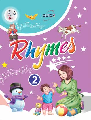 Quick RHYMES - 2 - Book To Learn English Rhymes & Poems For 2-5 Year Old Children