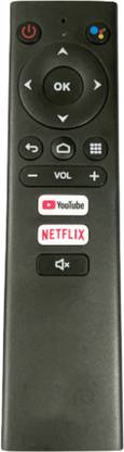 Electvision Remote Control for LED lcd TV Compatible with Marq tv stick without voice Remote Controller