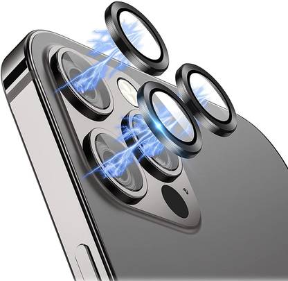 Dallao Camera Lens Protector for Apple Iphone 12 Pro Hardness HD Tempered Camera Protector Glass, Screen Protector High Definition Anti-Scratch Full Coverage Camera Metal Ring Ultra-Thin/Clear