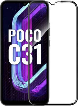 SRT Edge To Edge Tempered Glass for Poco C31