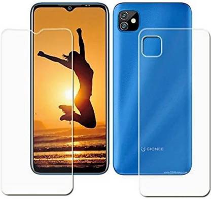 D Plus Front and Back Screen Guard for Gionee Max Pro ( COMBO OFFER = Front + Back + Camera Lens Screen Protector )