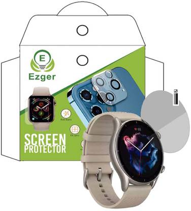 EZGER Screen Guard for AMAZFIT GTR 3 SMARTWATCH