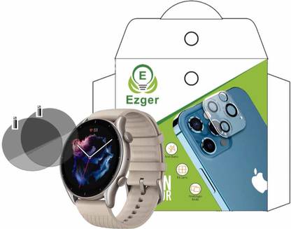 EZGER Screen Guard for AMAZFIT GTR 3 SMARTWATCH