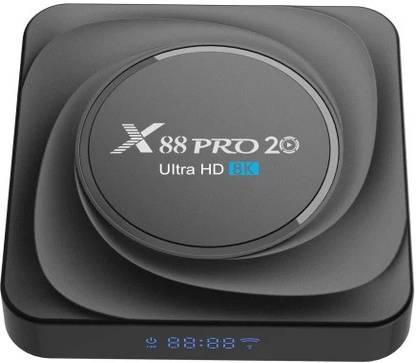 SYSTENE X88 PRO 20 ULTRA HD 8K ANDROID TV BOX (8 GB RAM AND 64 GB INTERNAL STORAGE) Media Streaming Device