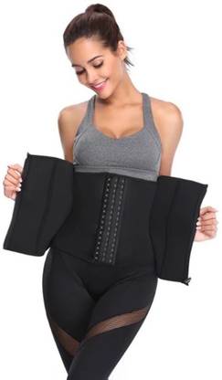 Aiyra Waist Trainer Corset for Weight Loss | Tummy Control Body Shaper | Neoprence Underbust Sport Cincher Sweat Belt Body Shaper For Women (SIZE: L, Adjustable Waist: 31"- 32.5") Slimming Belt