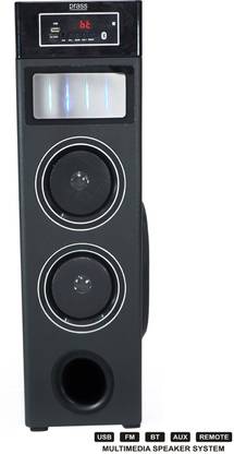 prass MULTIMEDIA SINGLE TOWER WITH 8 INCH SUB-WOOFER 110 W Bluetooth Tower Speaker