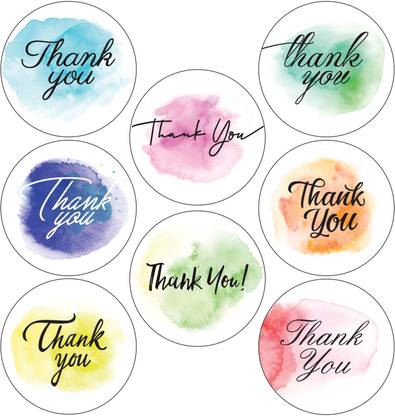 CLICKEDIN 3.81 cm Sheet/Sticker-29-100pcs Self Adhesive Sticker
