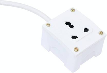Lucknow Crafts Extension Board 16 Amp Socket & 16 Amp Power Plug with 2 meter long wire 1  Socket Extension Boards