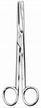 alis A-GEN-140-15 Curved And Angled Dissecting Scissors
