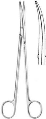 alis A-GEN-134-28 Curved And Angled Dissecting Scissors