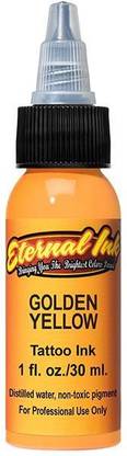 ETERNAL Golden Yellow (1oz) Permanent Tattoo Ink