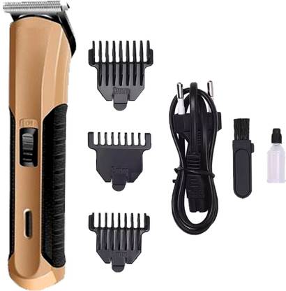 QQDF professional low noise smooth electric razor professional hair trimmer cordless hair clipper all round hair removal shaver Trimmer 60 min  Runtime 4 Length Settings