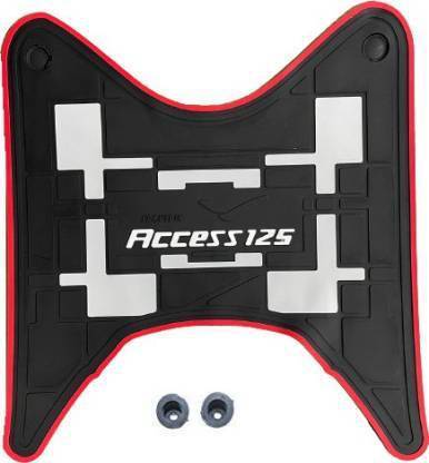 MK Mankrit Access 125 Multi-Color Full Fit Rubber Premium Quality two wheeler Scooty Foot Mat Suzuki Access 125 Two Wheeler Mat Suzuki Access 125 Two Wheeler Mat