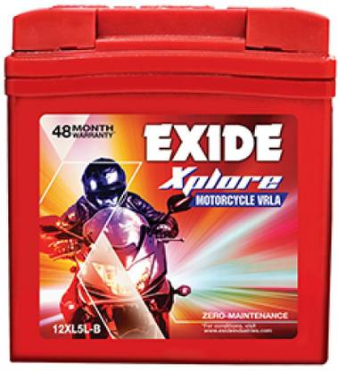 EXIDE explore 5LB 5 Ah Battery for Bike