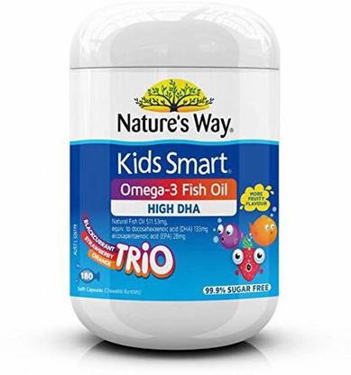 Nature's Way Kids Smart Omega-3 Fish Oil High DHA , 0.1 Kilograms