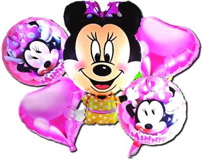 FAB NATION Printed Minnie Mouse_B'day Balloon Balloon Bouquet