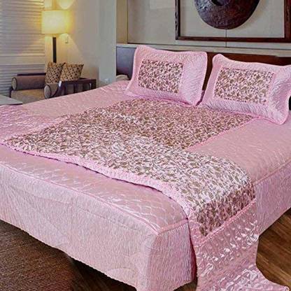 SOLAXO Satin King Sized Bedding Set