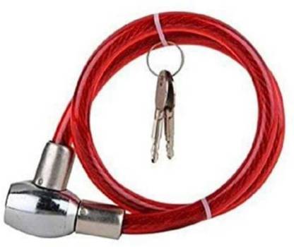 Dhara Heavy Duty Multi-Purpose Chain Cable Key Lock for Cycle or Motor Cycle Tire Cycle Lock