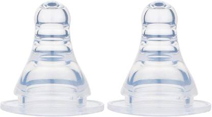 Pigeon PERISTALTIC NIPPLE S- 2 PCS Slow Flow Nipple