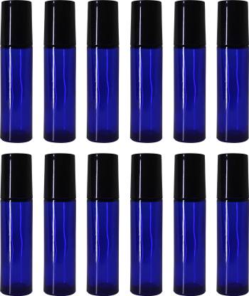 nsb herbals Empty Blue Glass Roll On 10 ml Bottle