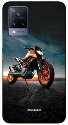 iprinto Back Cover for Vivo V21 5g, Vivo V21 KTM Bike Back Cover