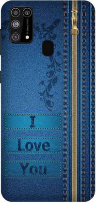 itrusto Back Cover for SAMSUNG Galaxy M31 , SAMSUNG Galaxy M31 I love You BACK COVER