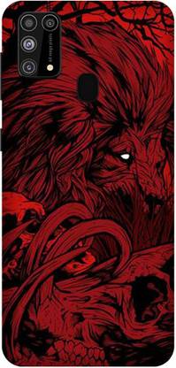 itrusto Back Cover for SAMSUNG Galaxy M31 , SAMSUNG Galaxy M31 Beast Lion BACK COVER