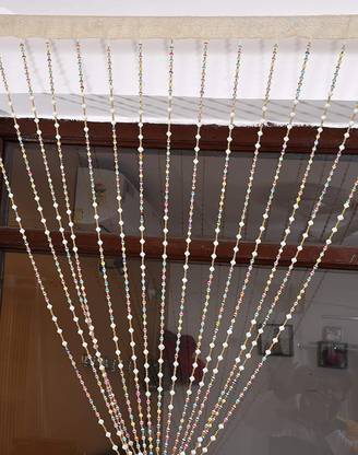 Polartains 213 cm (7 ft) Door PVC Room Darkening Curtain Single Curtain