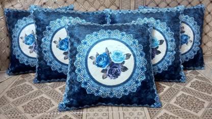 Saksham Enterprises Velvet Cushions Cover