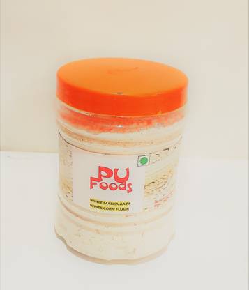 PU FOODS WHITE MAKKA AATA / WHITE CORN FLOUR/ WHITE MAIZE FLOUR