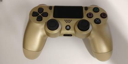 COMPATIBLE PS4 Dualshock 4 Wireless Controller for PS4 Remote for Playstation 4 Pro / PS4 Slim / PS4 FAT / PC / Android / IOS - Gold Edition  Joystick