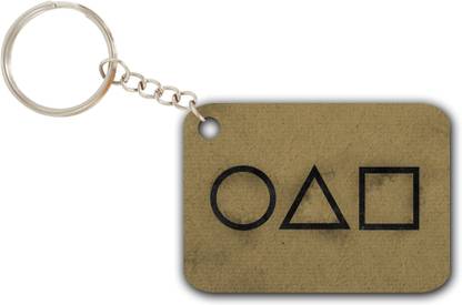 LIVE UNIQUE Squid game Card Key Chain