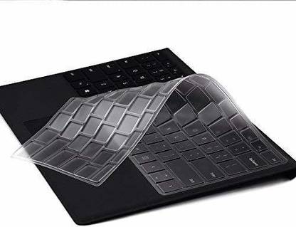 OJOS Premium Ultra Thin Keyboard Cover Skin for Microsoft Surface Pro 7 2019 / Surface Pro 6 2018 / Surface Pro 5 2017 / Surface Pro 4 TPU Protector, US Layout Laptop Keyboard Skin