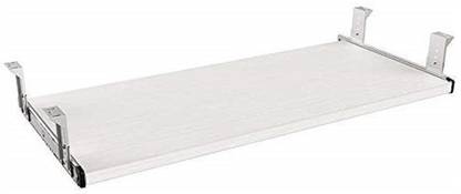 Saone High Grade Keyboard Tray under Desk Adjustable for Office / Home Desk (White, 11 x 20 Inch) Keyboard Tray