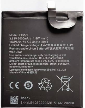 GIFFEN Mobile Battery For  LeEco LeTv Le 1S / Le 1s Eco / Le X507 / Le X509 / Letv X500 ( LT55C )