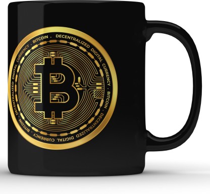 Bitcoin Mug 11oz Bitcoin Logo Mug Cryptocurrency Mug BTC Mug