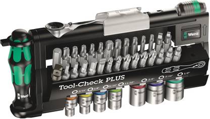 Wera 05056491001 Tool-Check Plus Imperial, 39 Pieces Multi Vise Tool
