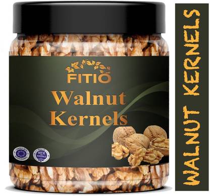 FITIO Premium California Walnut Kernels ( Akhrot Giri ) Premium (FIT1040) Premium Walnuts