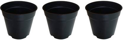 Naturally Green Nursery Pot unique drainage 7 inch po 10 Plant Container Set