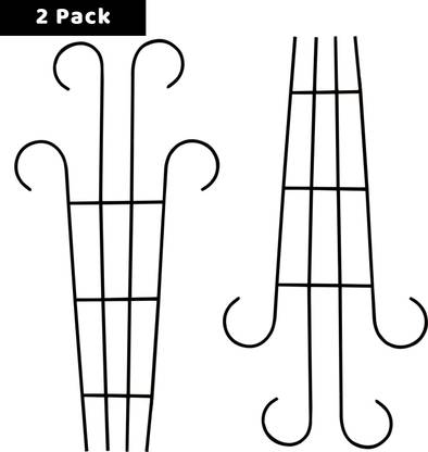 Easyhome Garden Plant Support for Climbing vines, Garden Trellis (60cm Height) Plant Straightener