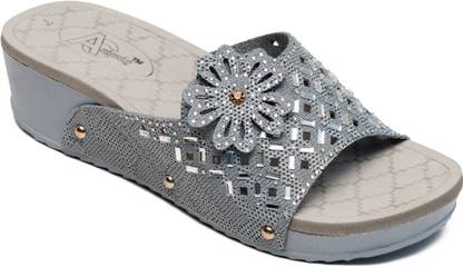 Women Grey Wedges