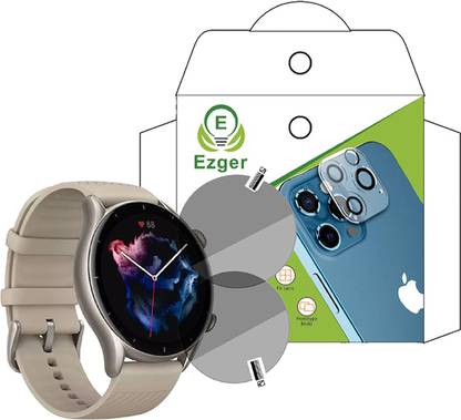 EZGER Screen Guard for AMAZFIT GTR 3 SMARTWATCH ,