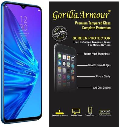Gorilla Armour Tempered Glass Guard for Oppo F9, OPPO F9 Pro, Realme 2 Pro, Realme U1, Realme 3 Pro, Realme 3i, Realme 5 Pro, Oppo F9, OPPO F9 Pro, Oppo A7, OnePlus 6T, OnePlus 7