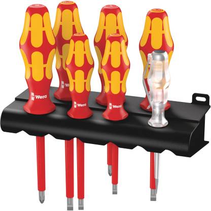 Wera 05006147001 7-Piece Screwdriver Set Combination Screwdriver
