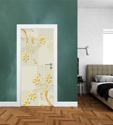 imbue 198.12 cm Door / Fride Vinyl Sticker Self Adhesive Sticker