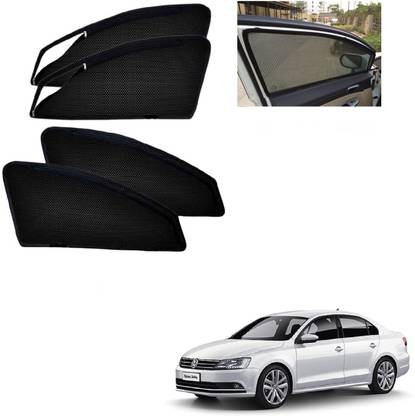 AuTO ADDiCT Side Window, Rear Window Sun Shade For Volkswagen Jetta